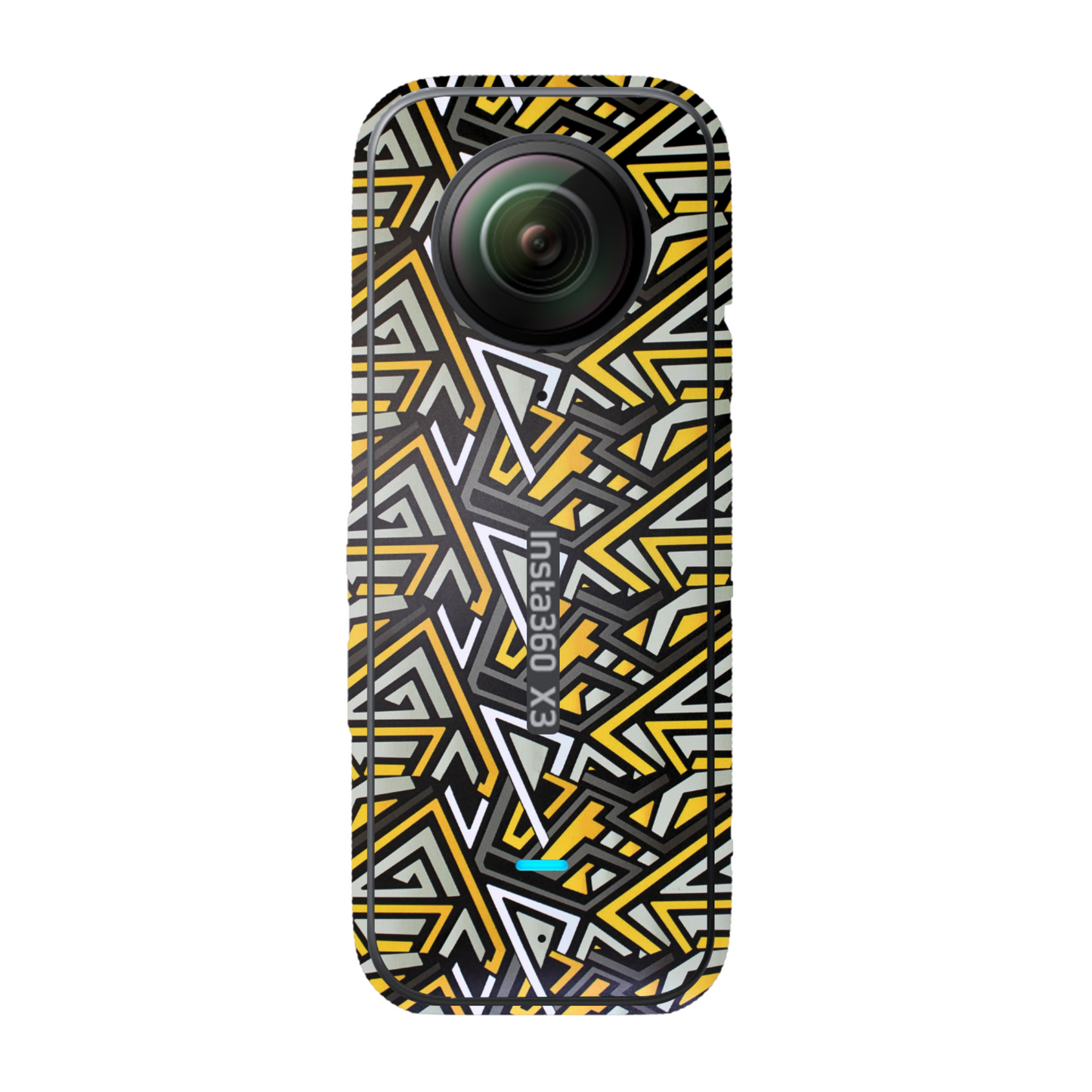 Dark Geomatric Yellow - Insta360